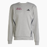 Lock Haven Bald Eagles adidas Men's Game & Go Team Issue Crew Front Thumbnail