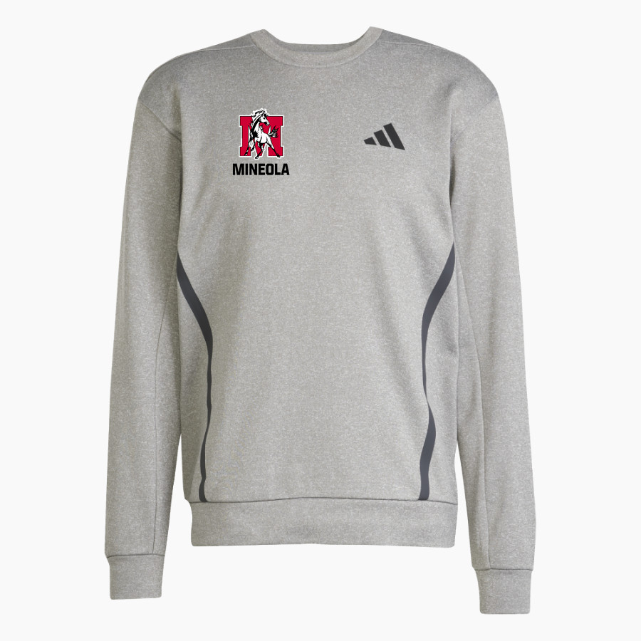 MINEOLA HIGH SCHOOL MUSTANGS adidas Men's Game & Go Team Issue Crew