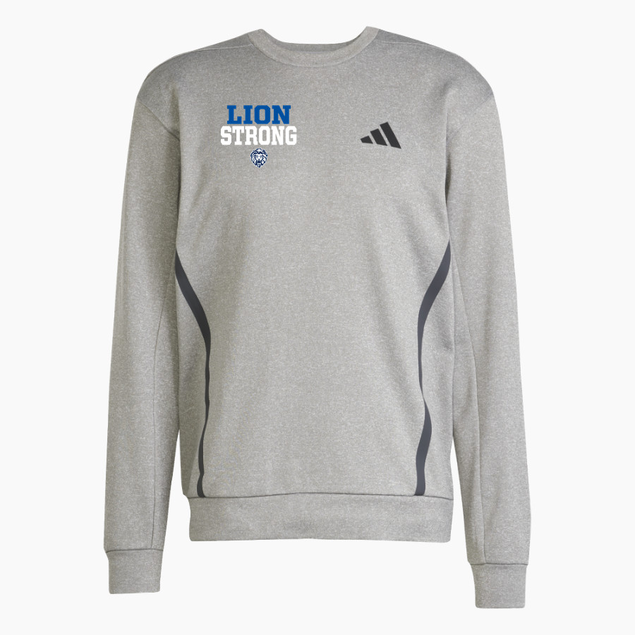 LUSTRE CHRISTIAN HIGH SCHOOL LIONS <span class="pdp-name-mascot">LUSTRE CHRISTIAN LIONS</span> adidas Men's Game & Go Team Issue Crew
