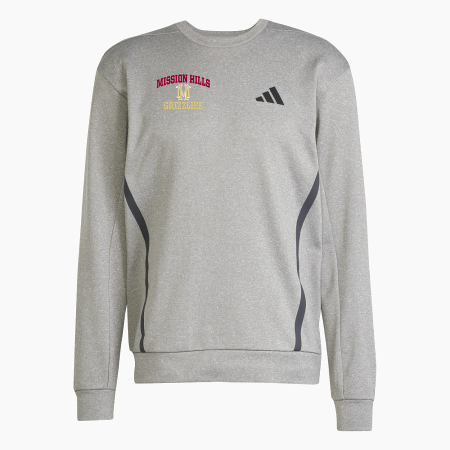 MISSION HILLS HIGH SCHOOL GRIZZLIES <span class="pdp-name-mascot">MISSION HILLS GRIZZLIES</span> adidas Men's Game & Go Team Issue Crew