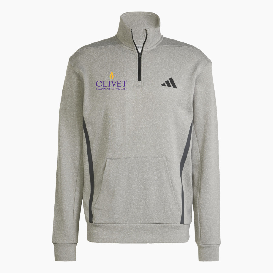 Olivet Nazarene Tigers <span class="pdp-name-mascot">Olivet Nazarene University Tigers</span> adidas Men's Game & Go Team Issue 1/4 Zip
