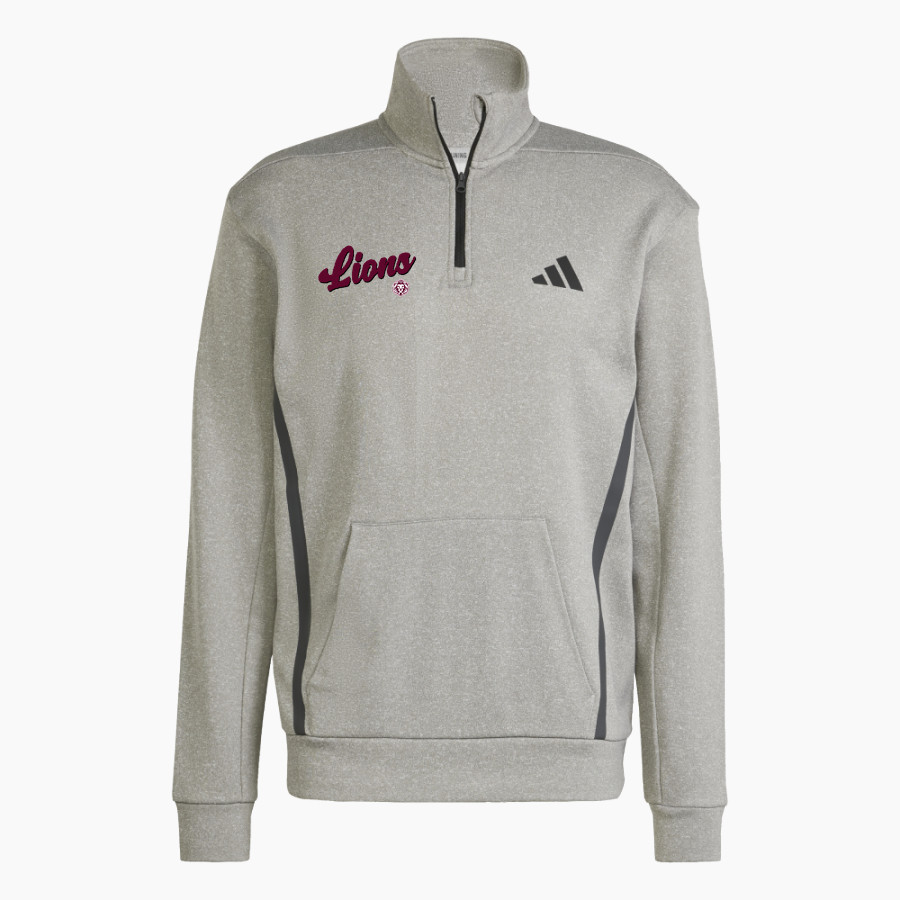 FAITH CHRISTIAN ACADEMY LIONS <span class="pdp-name-mascot">FAITH LIONS</span> adidas Men's Game & Go Team Issue 1/4 Zip