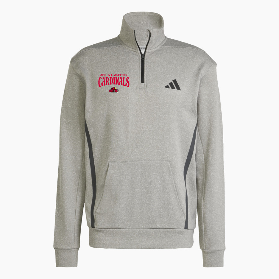 Julius L Matthey Cardinals <span class="pdp-name-mascot">Julius L Matthey Cardinals</span> adidas Men's Game & Go Team Issue 1/4 Zip
