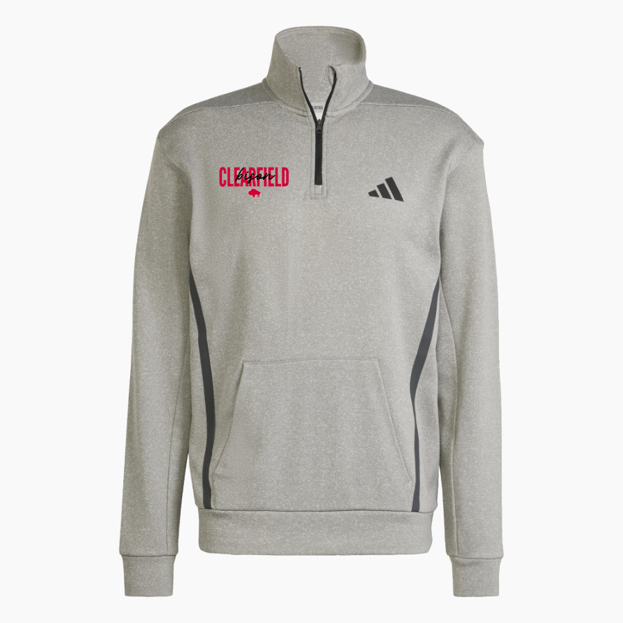 CLEARFIELD HIGH SCHOOL BISON <span class="pdp-name-mascot">CLEARFIELD BISON</span> adidas Men's Game & Go Team Issue 1/4 Zip