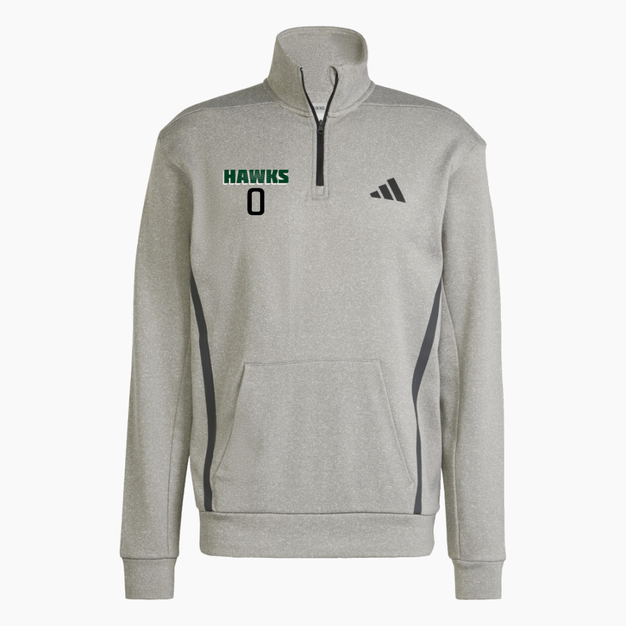 Oakwood Hawks <span class="pdp-name-mascot">Oakwood Hawks</span> adidas Men's Game & Go Team Issue 1/4 Zip