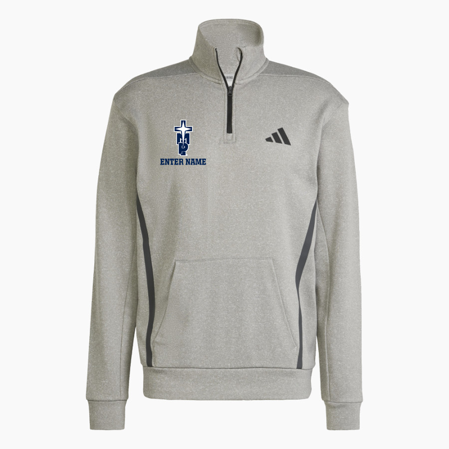 THOMAS MORE PREP-MARIAN HIGH SCHOOL MONARCHS <span class="pdp-name-mascot">THOMAS MORE PREP - MARIAN MONARCHS</span> adidas Men's Game & Go Team Issue 1/4 Zip