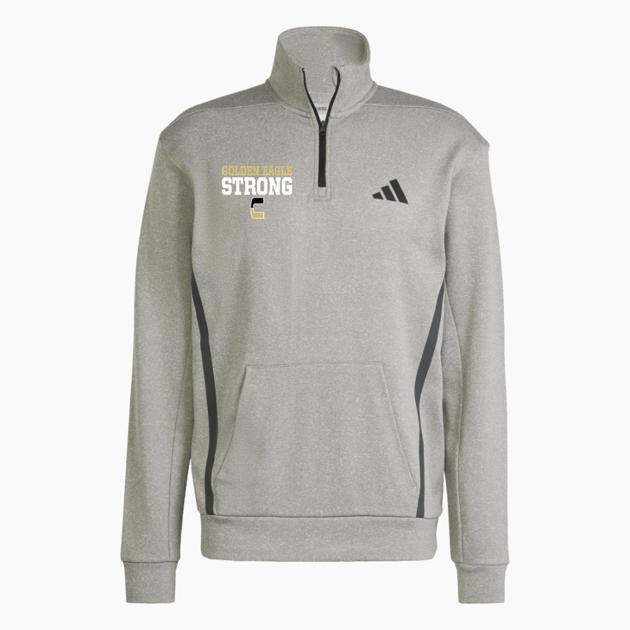 SPRINGFIELD CENTRAL HIGH SCHOOL GOLDEN EAGLES adidas Men's Game & Go Team Issue 1/4 Zip