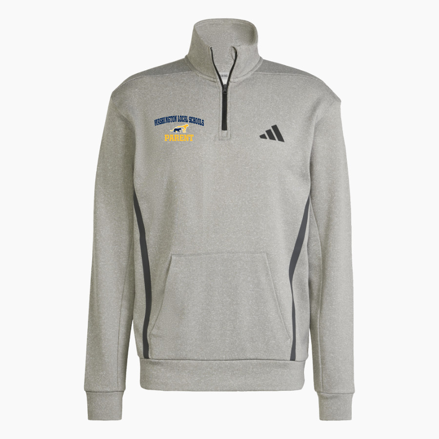 Washington Local Schools Online Store <span class="pdp-name-mascot">WHITMER PANTHERS</span> adidas Men's Game & Go Team Issue 1/4 Zip