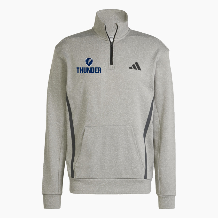 Manhattan Christian Thunder <span class="pdp-name-mascot">Manhattan Christian Thunder</span> adidas Men's Game & Go Team Issue 1/4 Zip