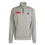 DERBY HIGH SCHOOL RED RAIDERS <span class="pdp-name-mascot">DERBY RED RAIDERS</span> adidas Men's Game & Go Team Issue 1/4 Zip Front Thumbnail
