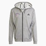 LANCASTER CATHOLIC HIGH SCHOOL CRUSADERS <span class="pdp-name-mascot">LANCASTER CRUSADERS</span> adidas Men's Game & Go Team Issue Full Zip Hoodie Front Thumbnail