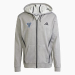 FARMERSVILLE HIGH SCHOOL AZTECS <span class="pdp-name-mascot">FARMERSVILLE AZTECS</span> adidas Men's Game & Go Team Issue Full Zip Hoodie Front Thumbnail