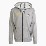 BENTONVILLE HIGH SCHOOL TIGERS <span class="pdp-name-mascot">BENTONVILLE TIGERS</span> adidas Men's Game & Go Team Issue Full Zip Hoodie Front Thumbnail