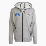 West Mifflin High School Titans Official Online Store adidas Men's Game & Go Team Issue Full Zip Hoodie Front Thumbnail