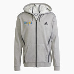 Devonshire Knights <span class="pdp-name-mascot">Devonshire Knights</span> adidas Men's Game & Go Team Issue Full Zip Hoodie Front Thumbnail