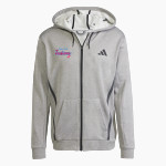 Pennsauken Indians adidas Men's Game & Go Team Issue Full Zip Hoodie Front Thumbnail