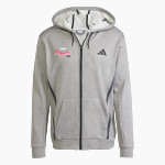 MMI PREPARATORY SCHOOL PREPPERS <span class="pdp-name-mascot">MMI PREPARATORY PREPPERS</span> adidas Men's Game & Go Team Issue Full Zip Hoodie Front Thumbnail