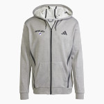 Johnson County Lions <span class="pdp-name-mascot">JOHNSON COUNTY SPORTS ASSOCIATION Lions</span> adidas Men's Game & Go Team Issue Full Zip Hoodie Front Thumbnail