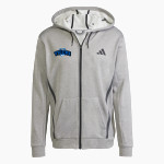 Crow Tigers <span class="pdp-name-mascot">Crow Middle School Tigers</span> adidas Men's Game & Go Team Issue Full Zip Hoodie Front Thumbnail