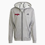 Marquette Sentinels adidas Men's Game & Go Team Issue Full Zip Hoodie Front Thumbnail