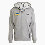 Madonna Crusaders adidas Men's Game & Go Team Issue Full Zip Hoodie Front Thumbnail