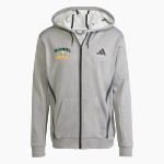 Head-Royce Jayhawks <span class="pdp-name-mascot">Head-Royce Jayhawks</span> adidas Men's Game & Go Team Issue Full Zip Hoodie Front Thumbnail