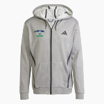 St. Patrick's Academy Wolfhounds <span class="pdp-name-mascot">Great Falls Central Catholic H S Mustangs</span> adidas Men's Game & Go Team Issue Full Zip Hoodie Front Thumbnail