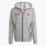 DELAWARE HAYES HIGH SCHOOL PACERS adidas Men's Game & Go Team Issue Full Zip Hoodie Front Thumbnail