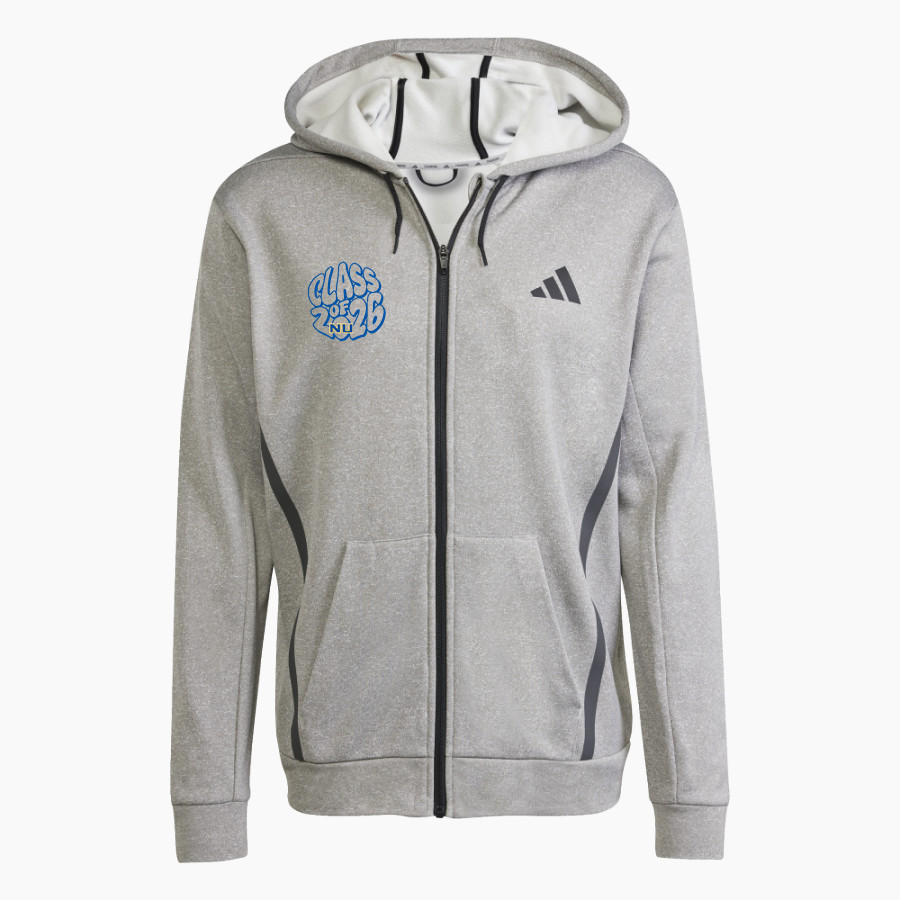 Northwest University Eagles Online Store <span class="pdp-name-mascot">Northwest Eagles</span> adidas Men's Game & Go Team Issue Full Zip Hoodie