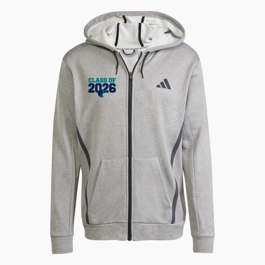 AUBURN RIVERSIDE HIGH SCHOOL RAVENS adidas Men's Game & Go Team Issue Full Zip Hoodie