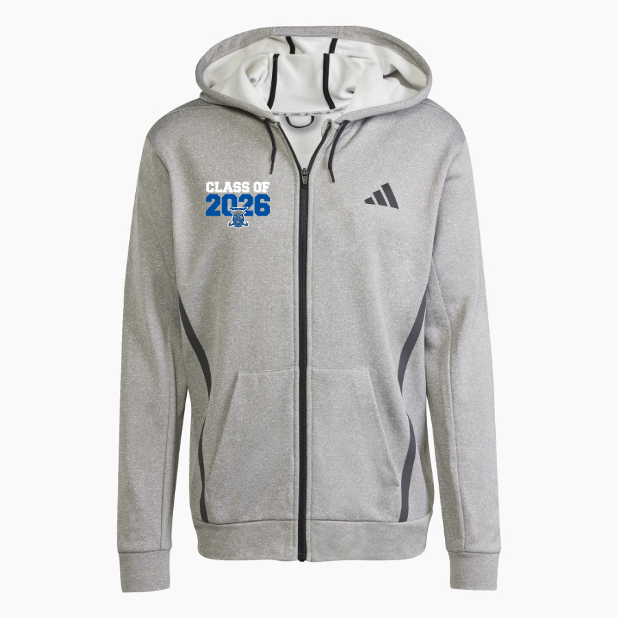 PBS HSA Wolves <span class="pdp-name-mascot">PBSHSA Wolves</span> adidas Men's Game & Go Team Issue Full Zip Hoodie