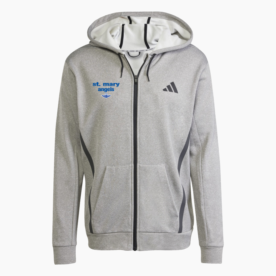 St. Mary Angels adidas Men's Game & Go Team Issue Full Zip Hoodie