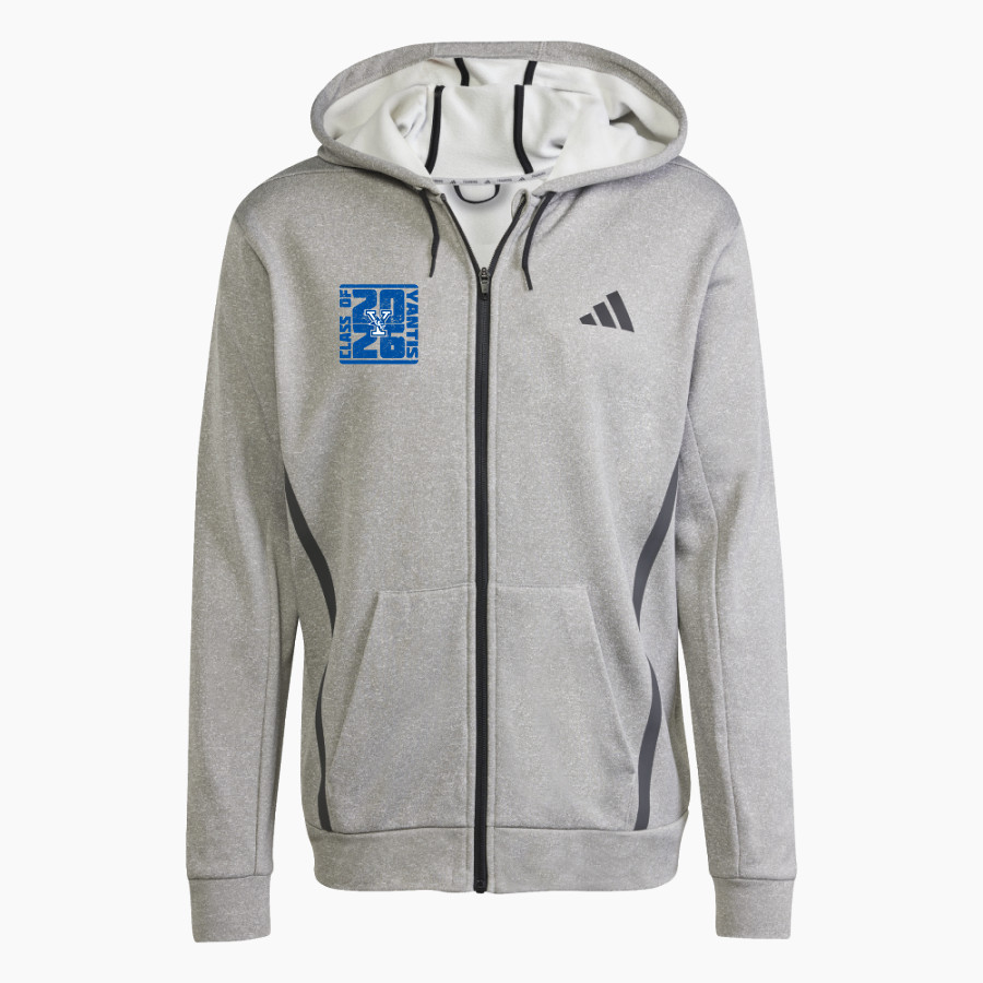YANTIS HIGH SCHOOL OWLS adidas Men's Game & Go Team Issue Full Zip Hoodie
