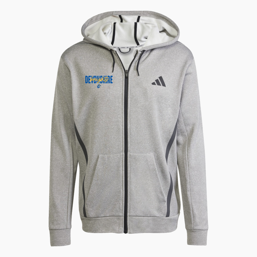 Devonshire Knights <span class="pdp-name-mascot">Devonshire Knights</span> adidas Men's Game & Go Team Issue Full Zip Hoodie