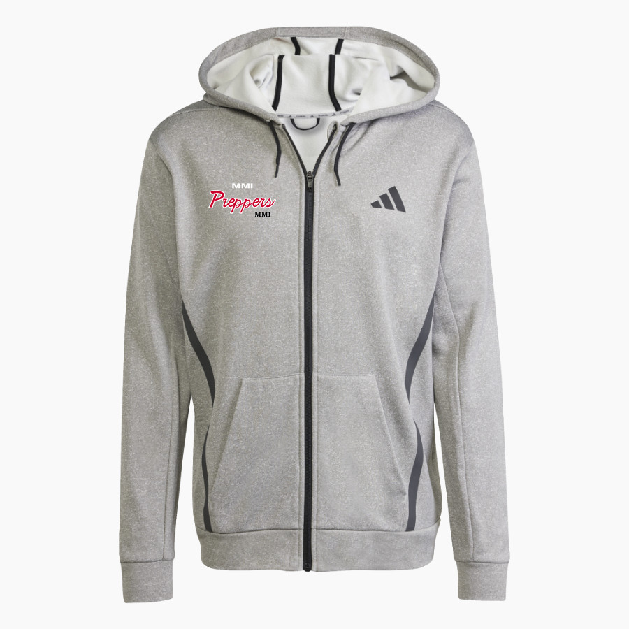 MMI PREPARATORY SCHOOL PREPPERS <span class="pdp-name-mascot">MMI PREPARATORY PREPPERS</span> adidas Men's Game & Go Team Issue Full Zip Hoodie