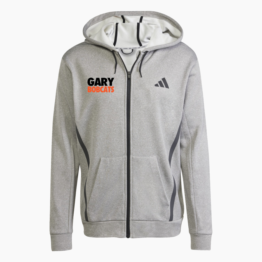 Gary Bobcats <span class="pdp-name-mascot">Gary Bobcats</span> adidas Men's Game & Go Team Issue Full Zip Hoodie