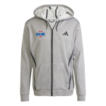 Wisconsin Lutheran Vikings <span class="pdp-name-mascot">Wisconsin Lutheran Vikings</span> adidas Men's Game & Go Team Issue Full Zip Hoodie Front Thumbnail