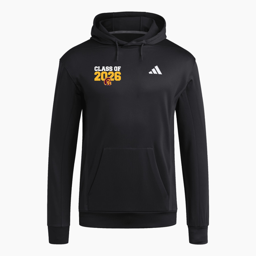 CHARLOTTE HIGH SCHOOL TROJANS adidas Men's Game&Go Training Hoodie