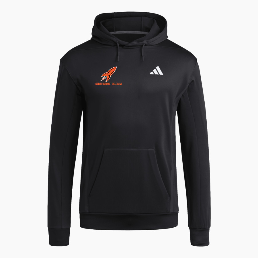 CEDAR GROVE-BELGIUM HIGH SCHOOL ROCKETS <span class="pdp-name-mascot">CEDAR GROVE - BELGIUM ROCKETS</span> adidas Men's Game&Go Training Hoodie