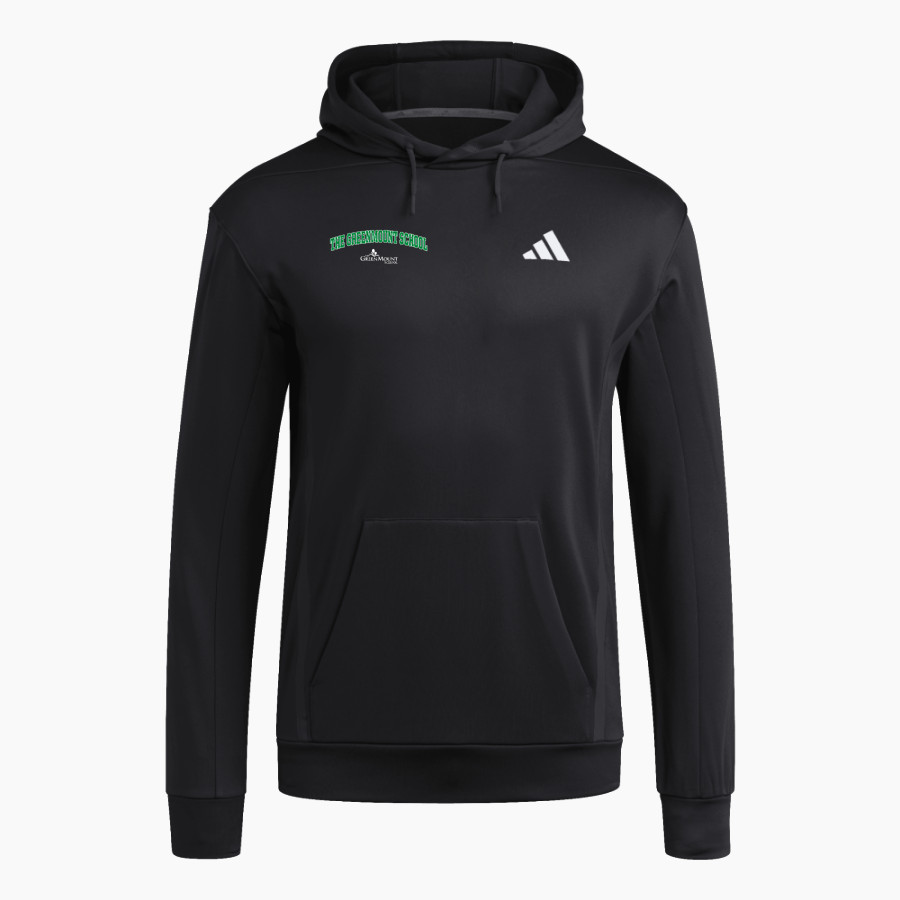 The GreenMount School Wise Owls <span class="pdp-name-mascot">GreenMount School Owls</span> adidas Men's Game&Go Training Hoodie