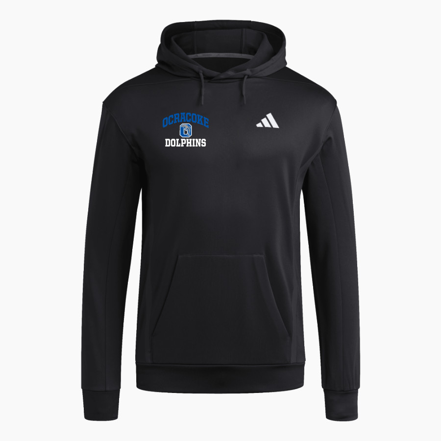 OCRACOKE SCHOOL DOLPHINS <span class="pdp-name-mascot">OCRACOKE DOLPHINS</span> adidas Men's Game&Go Training Hoodie