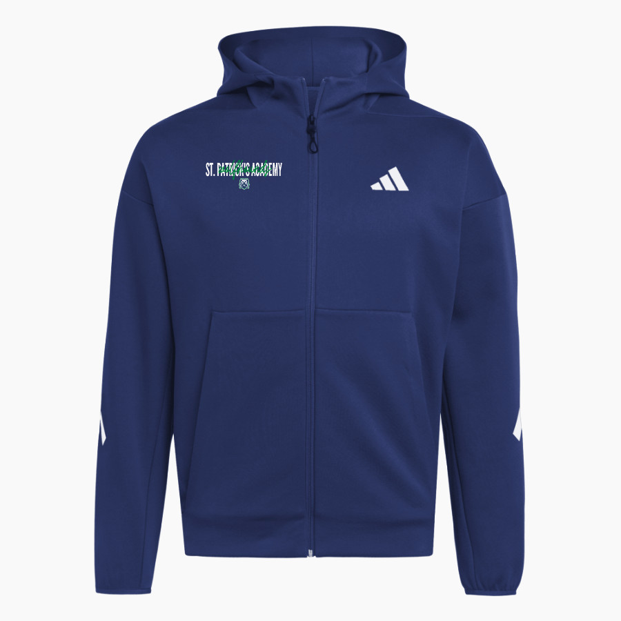 St. Patrick's Academy Wolfhounds <span class="pdp-name-mascot">Great Falls Central Catholic H S Mustangs</span> adidas Men's Z.N.E. Full Zip