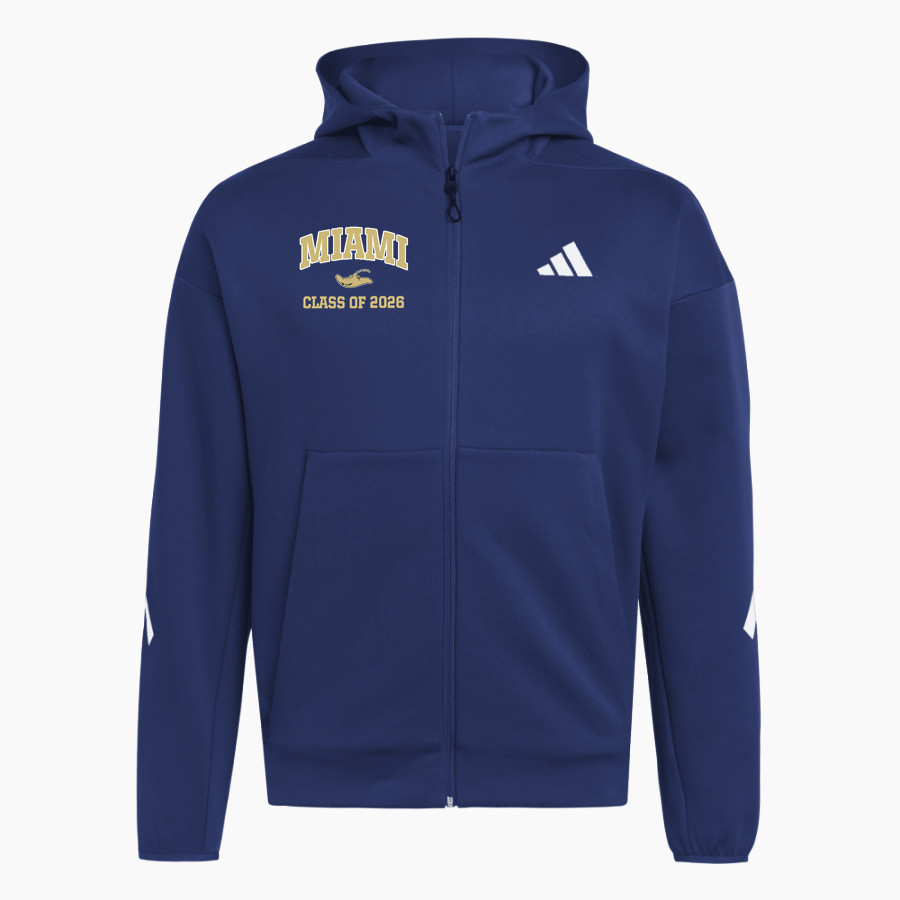 MIAMI SENIOR HIGH SCHOOL STINGAREES adidas Men's Z.N.E. Full Zip