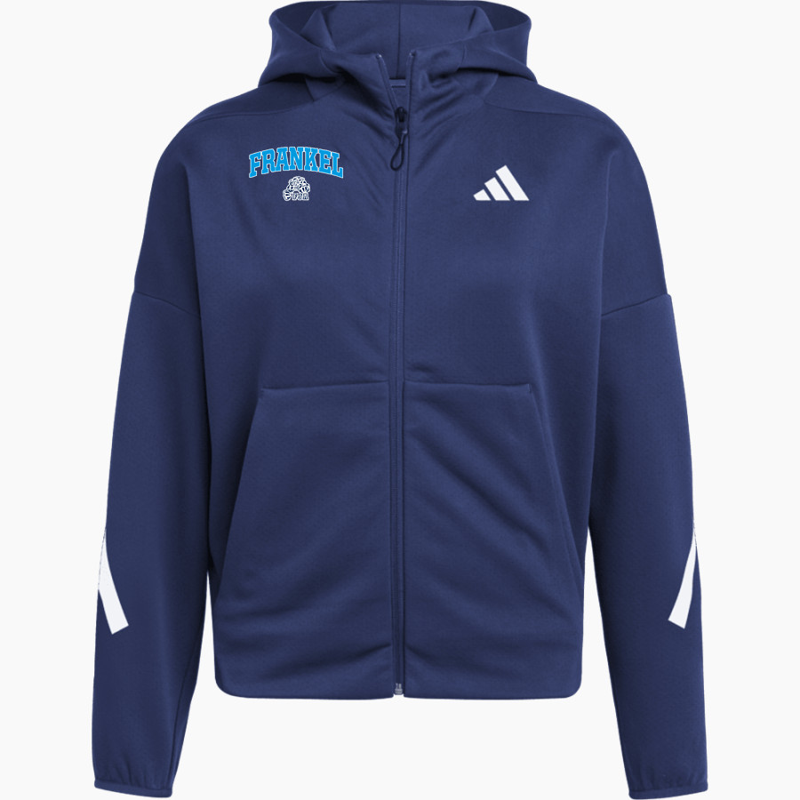Frankel Jewish Academy Jaguars official sideline store <span class="pdp-name-mascot">Frankel Jewish Academy Jaguars</span> adidas Women's Z.N.E. Full Zip