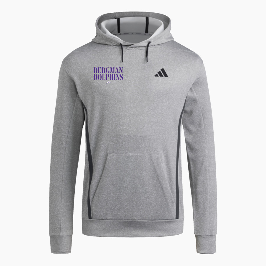 Bergman Dolphins <span class="pdp-name-mascot">Frank V. Bergman Elementary Dolphins</span> adidas Men's Game&Go Training Hoodie