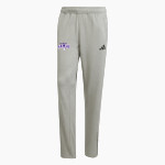 Collinsville Kahoks adidas Men's Game&Go Training 3 Bar Pants Front Thumbnail