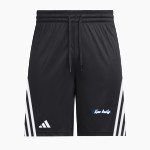 Dolgeville Central Blue Devils <span class="pdp-name-mascot">Dolgeville Central Blue Devils</span> adidas Youth Tech Short Front Thumbnail
