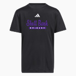 Shell Bank Brigade <span class="pdp-name-mascot">Shell Bank P771K@014 Labradors</span> adidas Youth Pregame Short Sleeve Tee Front Thumbnail