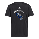 DUBOIS CHRISTIAN SCHOOLS EAGLES <span class="pdp-name-mascot">DUBOIS EAGLES</span> adidas Youth Pregame Short Sleeve Tee Front Thumbnail