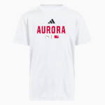 AURORA HIGH SCHOOL HOUN DAWGS <span class="pdp-name-mascot">AURORA HOUN DAWGS</span> adidas Youth Pregame Short Sleeve Tee Front Thumbnail